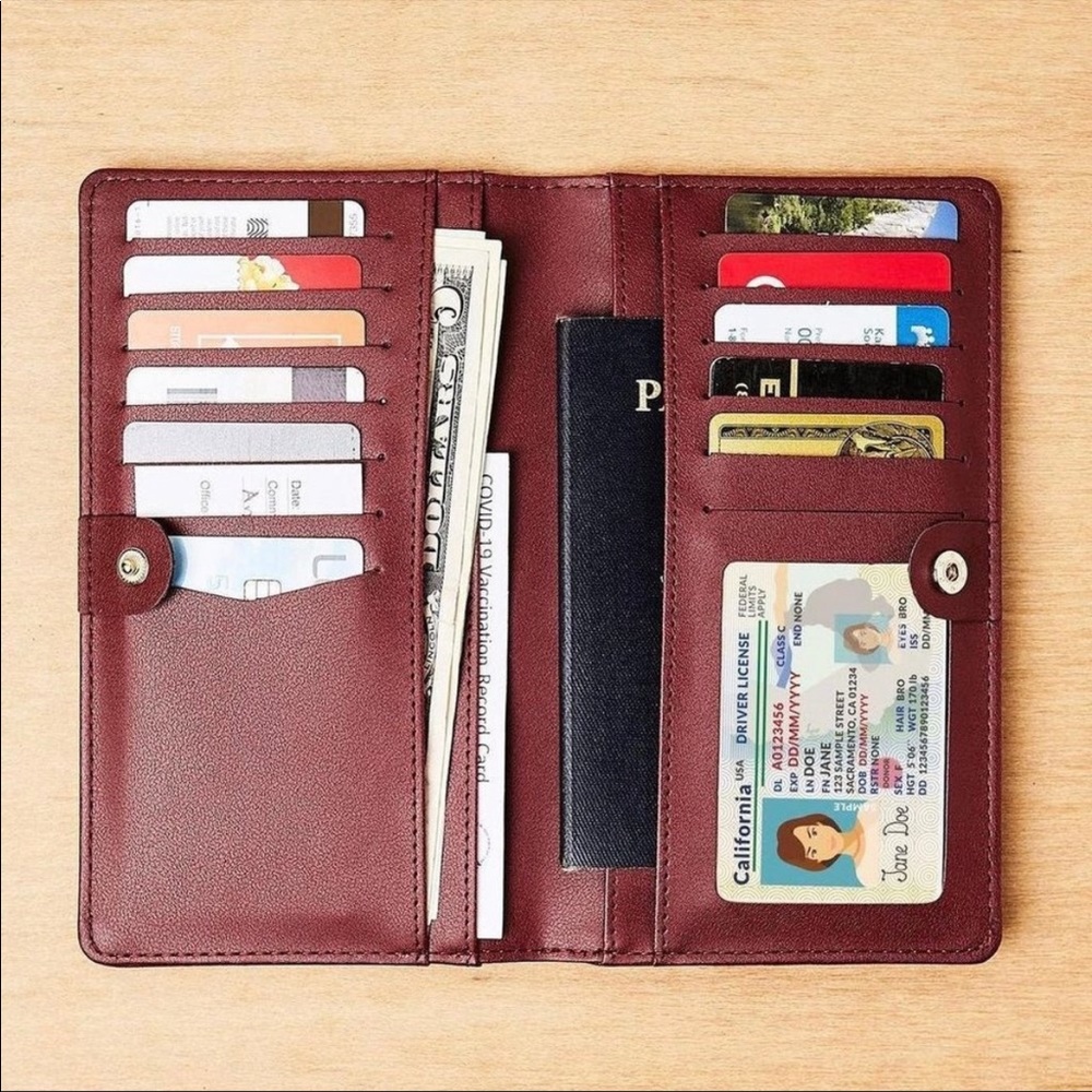 Lark and Ives Vegan wallet - Picture 2 of 8